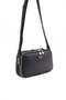 Silver & polo sp899 women's crossbody bag with logo - black/black - 2