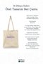 Allah Is the Helper of Those Who Start over (Blue Floral) Islamic Series Tote Bag Printed Cloth Bag - 3