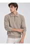 Men's Polo Neck Zippered Knitwear - 2