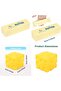 Butter Squishy, Sensory Cheese Block Slow Rise Squishy, 2026 New Adults Soft Novelty Rebounding Sensory Theme Cheese Butter Stress Balls, (a set of 2pcs) - 3