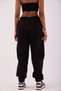 Kadın Siyah Ucla Basic Jogger Pantolon - 4