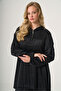 Draped Technical-Fabric Cupro Silk Tunic & Trouser Set - 4
