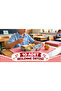 10 Pieces of Red Gingham Patterned School Lunch Mat, Dinner Napkin - 2
