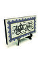 Name Can Be Written, Rumi Pattern Printed Wooden Tabletop Stand