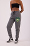 Women's Gray Boston Basic Jogger Pants - 3