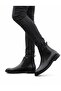 Genuine Leather Elastic Men's Winter Boots Non-Slip Sole Waterproof Odor-Free Chelsea