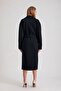 Black Cashmere Coat - 4