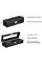 6 Slot PU Leather Watch Organizer and Jewelry Storage Box - 7