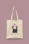 Tebessüm Sadakadır Hijab Girl Islamic Series Tote Bag Printed Cloth Bag