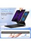 Magnetic Keyboard Case for iPad Air 13 inch 2024 M2,iPad Pro 12.9 inch (6th/5th/4th/3rd) Gen(2018-2022),Click-Anywhere Trackpad with LCD Display & 7 Color Backlit Bluetooth Keyboard -Black - 3