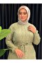 Lycra Belted Dress - 3