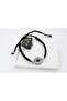 Gözde Fishing Stone Silver Frame Adjustable Bracelet - 3