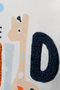 Baby into the Wild Printed Cute Giraffe Two-Piece Set - 5