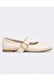 Women's Pin Buckle Elastic Ballerina Flats Ten Kirişik - 2