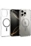 Capella Mag for iPhone 16 PRO case cover (2024) [MagSafe Compatible] - Clear Gray