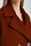 Red Brown Cashmere Jacket - 6