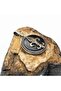 Opsidian Stone Model Silver Men's Necklace - 2