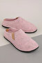Felt Inside and Out Comfortable and Lightweight Home Slippers - Cream Ev.333 Pink - 2