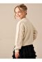 Girl's Premium Quality Knitwear Sweater Beige-Brown - 2
