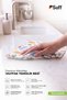 Blumenkorb Microfiber Kitchen Cleaning Cloth Water Absorbent Decorative Large Size Patterned Cleaning Cloth 70X50 cm Holiday Mode - 2