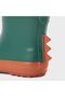 Lined Children's Rain Boots, Dinosaur - 4