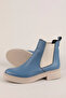 Genuine Leather Double Elastic Casual Lightweight Boots Shakira Blue - 3