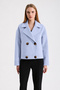 Light Blue Cashmere Jacket