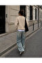 Women's Crew Neck Oversize Basic Knitwear Sweater - 3