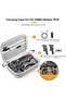 Osmo Mobile 8 Carrying Case, PU Portable Shoulder Bag for DJI OM 8/7/Pro, Protective Travel Storage Case Smartphone Gimbal Stabilizer Accessories, Gray - 2