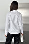 Women's Lace Detailed Waist-Fitted Poplin Shirt - 7
