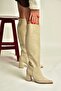 Z752123202 Women's Suede Thick Heeled Boots - 2