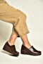 Z602181660 Brown Rustic Casual Women's Shoes - 2