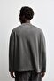 Soluk efektli sweatshirt - 4