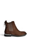 Z555266661 Brown Genuine Leather Suede Women's Boots - 4