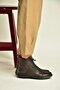 Z999100903 Brown Genuine Leather Comfortable Fit Women's Boots - 2