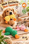 Plush Cat Dog Toy with 30 cm Duck Figure and Rustling Sound for Cat Dog Pets 1 Piece - 2
