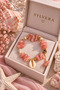 Maldiva Sea Shell Charm Pink Bohemian Bracelet (Gold Color) - 3