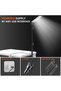 Camping Light with Tripod Stand: Portable LED Work Lights with Stand - Adjustable Height USB Interfa - 4