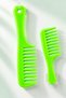 Mother Daughter 2-Piece Wide Tooth Comb Detangling Hair Comb Set - 5