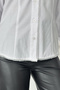 Women's Lace Detailed Waist-Fitted Poplin Shirt - 4