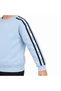 Maskod Çocuk 18009-26 Boy's Light Ice Blue Chest Printed Stripe Detailed Crew Neck Sweatshirt 3–6 Years - 6