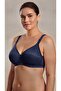 Plus Size Wide Strap Wire-Free Supportive Bra