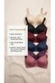 Plus Size Wide Strap Wire-Free Supportive Bra - 2
