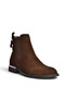Z555266661 Brown Genuine Leather Suede Women's Boots - 5