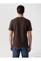 Crew Neck Textured Men's T-Shirt - 3