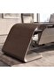 OWAIN OFFICE DESK LEFT SIDE RETURN WITH LED SENSOR - BROWN & GREY - 4