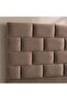 AETHER SINGLE BED 100X200 CM - BROWN - 3