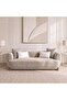 FASCE 3 SEATER SOFA - LIGHT BEIGE - 2