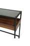 AWANI CONSOLE TABLE WITH STORAGE - BLACK BROWN - 4