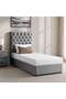THALASSA SINGLE BED 100X200 CM - GREY